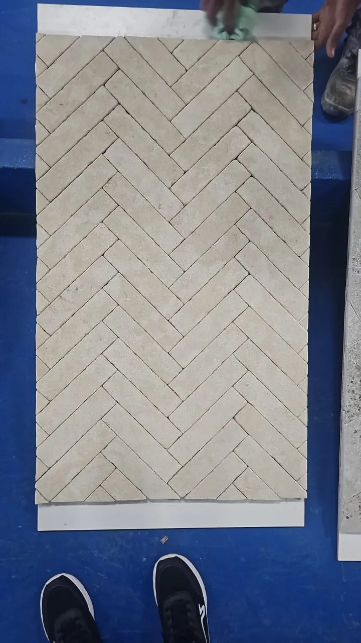 Atlas Beige Castle Aged — Atlas Beige with Castle Aged finish, Moroccan natural stone texture