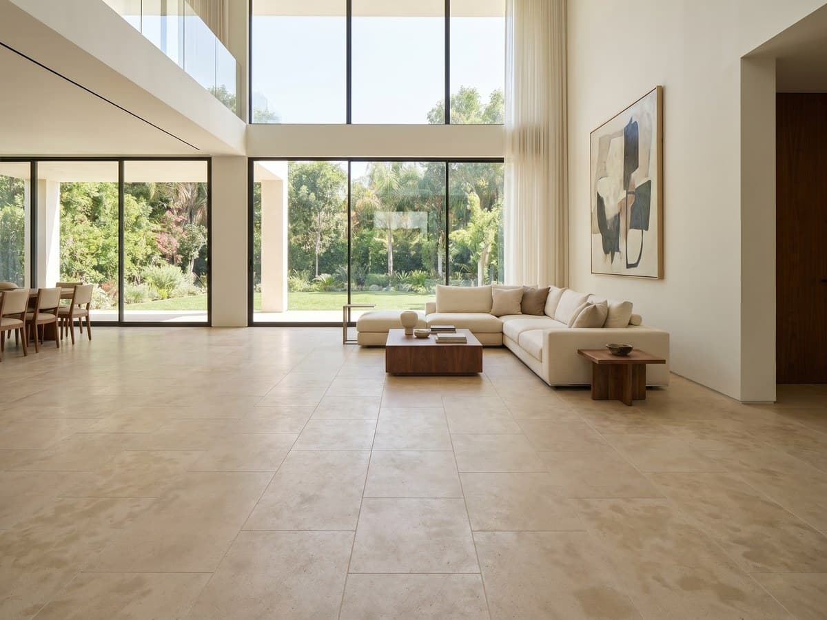 Atlas Beige Poli Mat — application 4