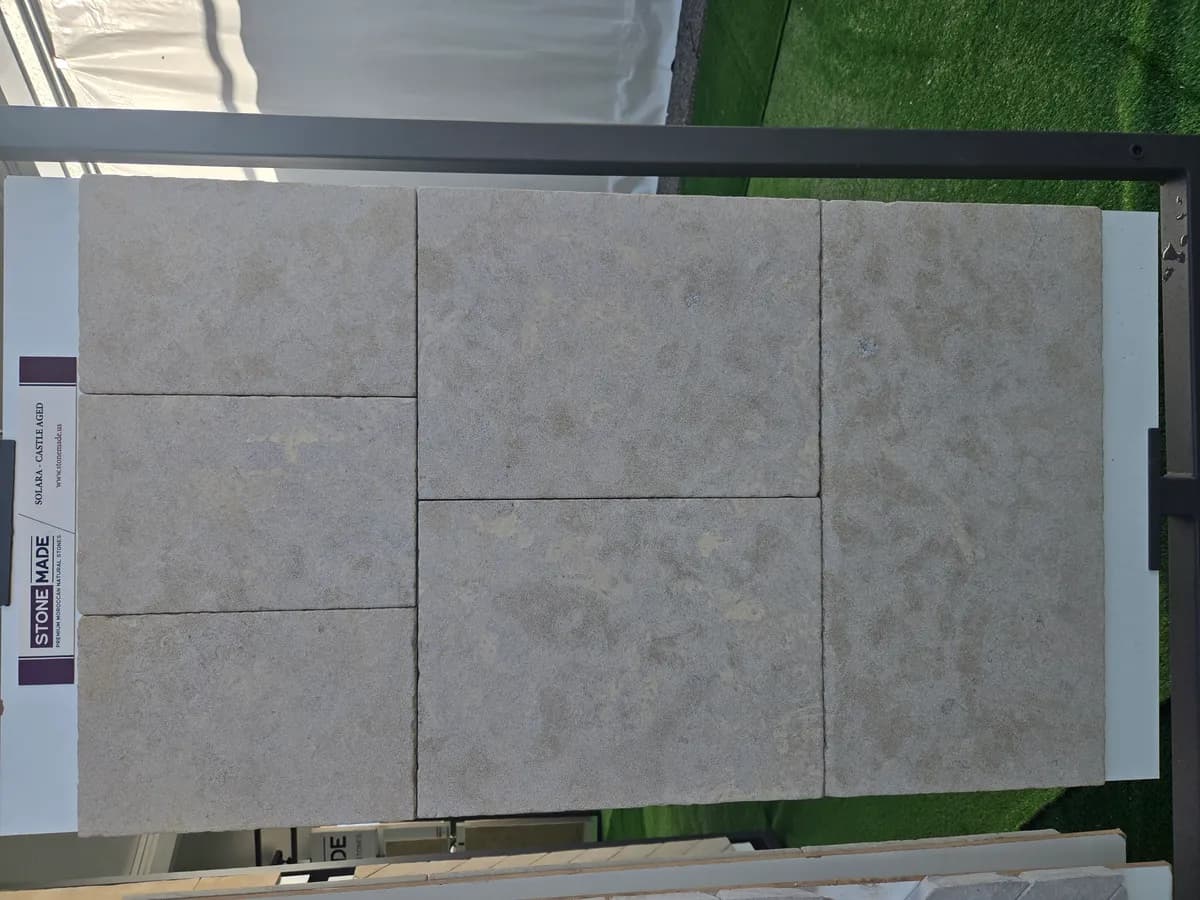 Solara Castle Aged — Solara with Castle Aged finish, Moroccan natural stone texture