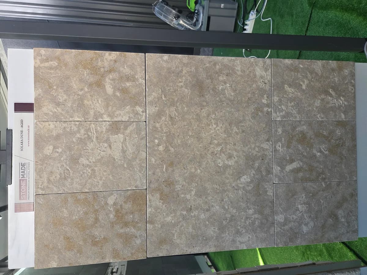 Solara Dune Aged — Solara with Dune Aged finish, Moroccan natural stone texture