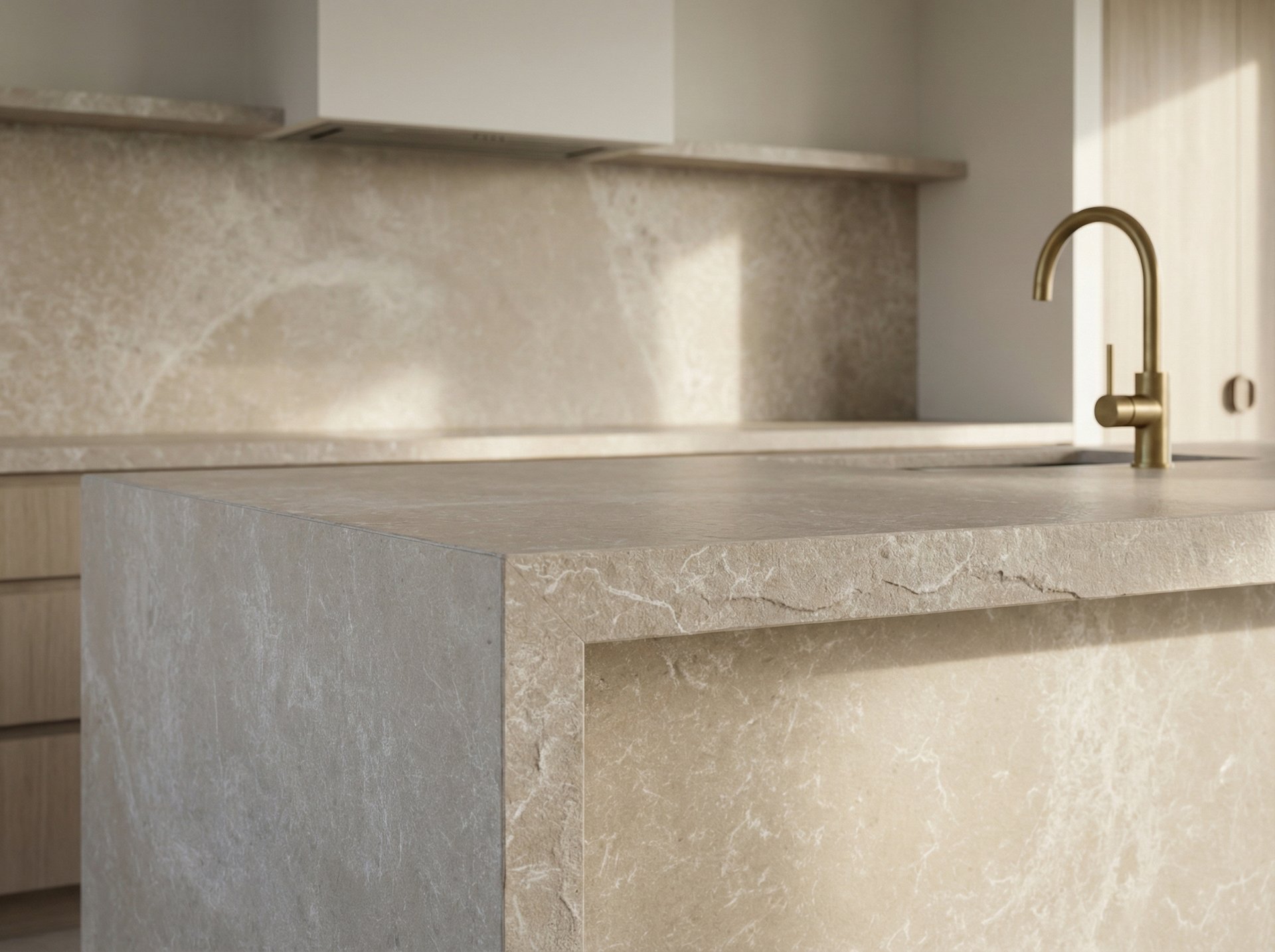 Atlas Beige Dune Aged — Atlas Beige with Dune Aged surface finish, image 1 of 9