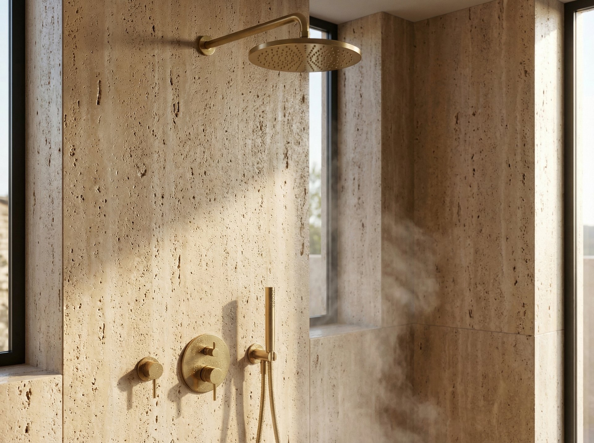 Atlas Beige Pavers — application 1