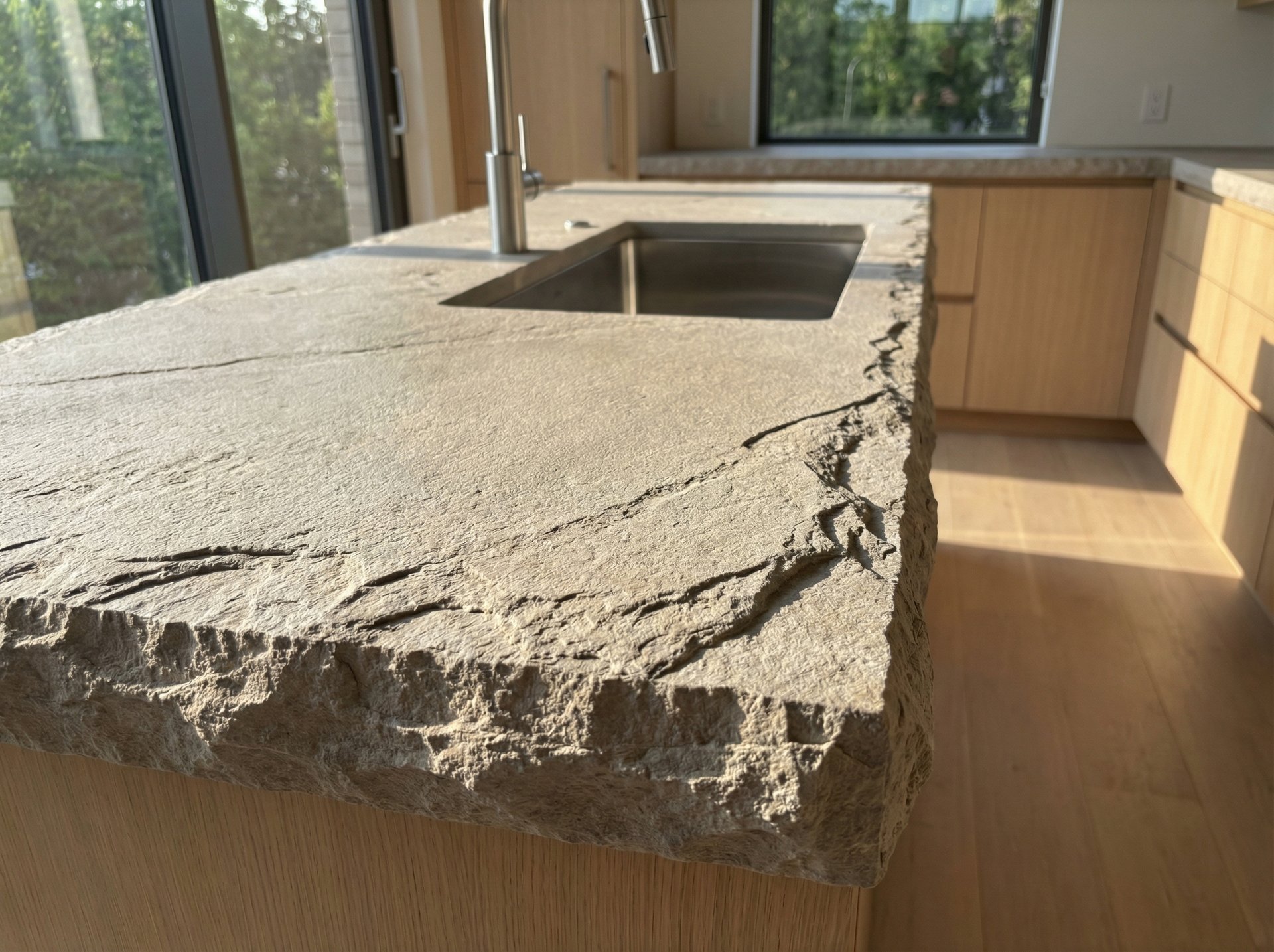 Atlas Greige Split — Atlas Greige with Split surface finish, image 1 of 6